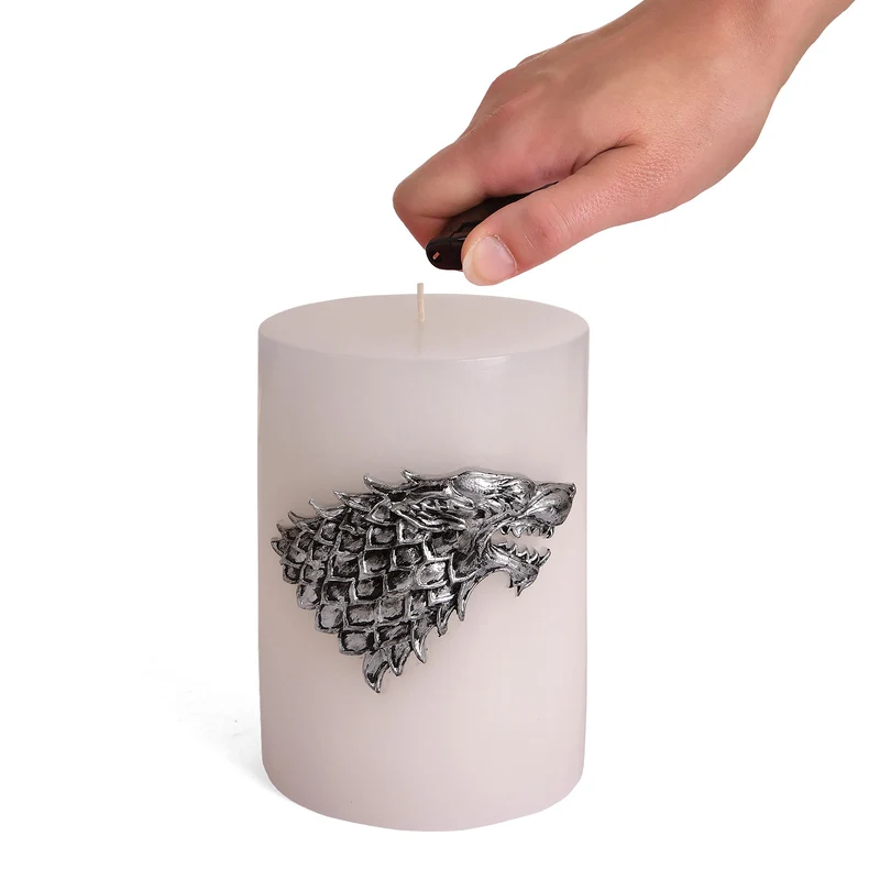 Game of Thrones - Stark Wappen XL Kerze