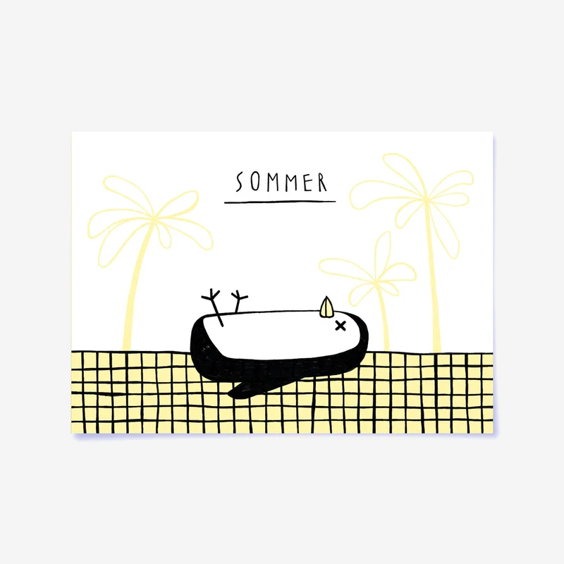 Postkarte SOMMER