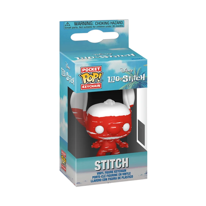 Stitch Badness Level Funko Pop Schlüsselanhänger - Lilo & Stitch