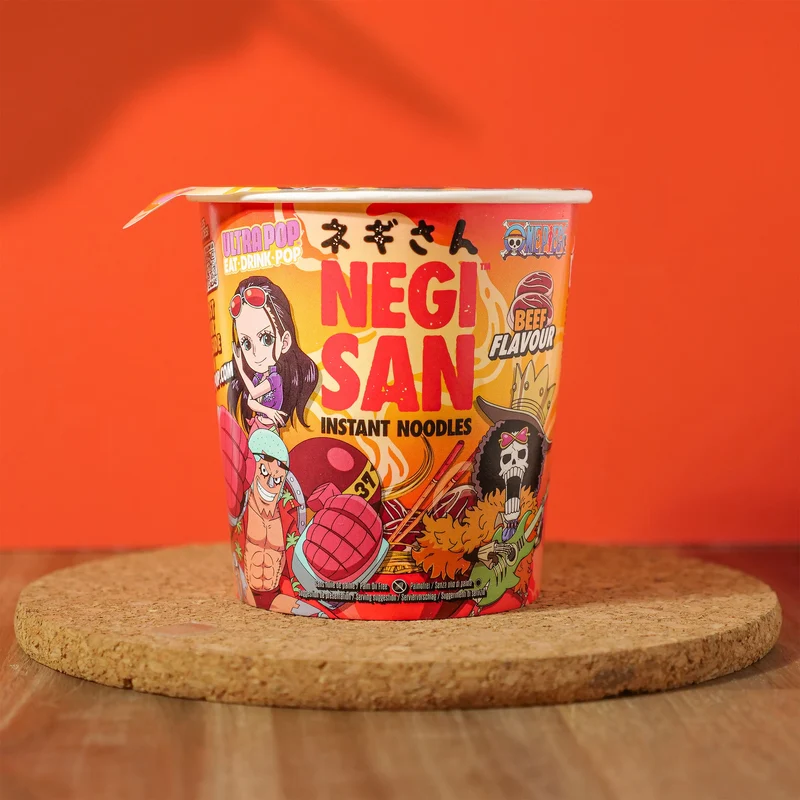 One Piece Ramen - Robin, Franky und Brook Beef Instant-Nudeln