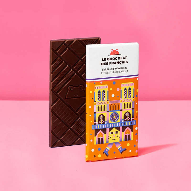 Notre Dame 71% Extra Dunkle Bio-Schokolade mit Salz