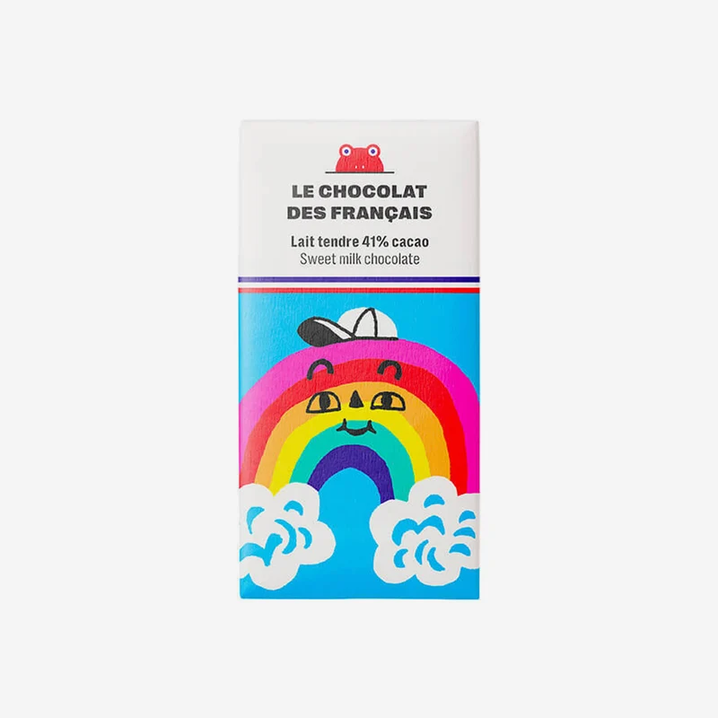 Arc en Ciel 41% Bio-Milchschokolade 25g