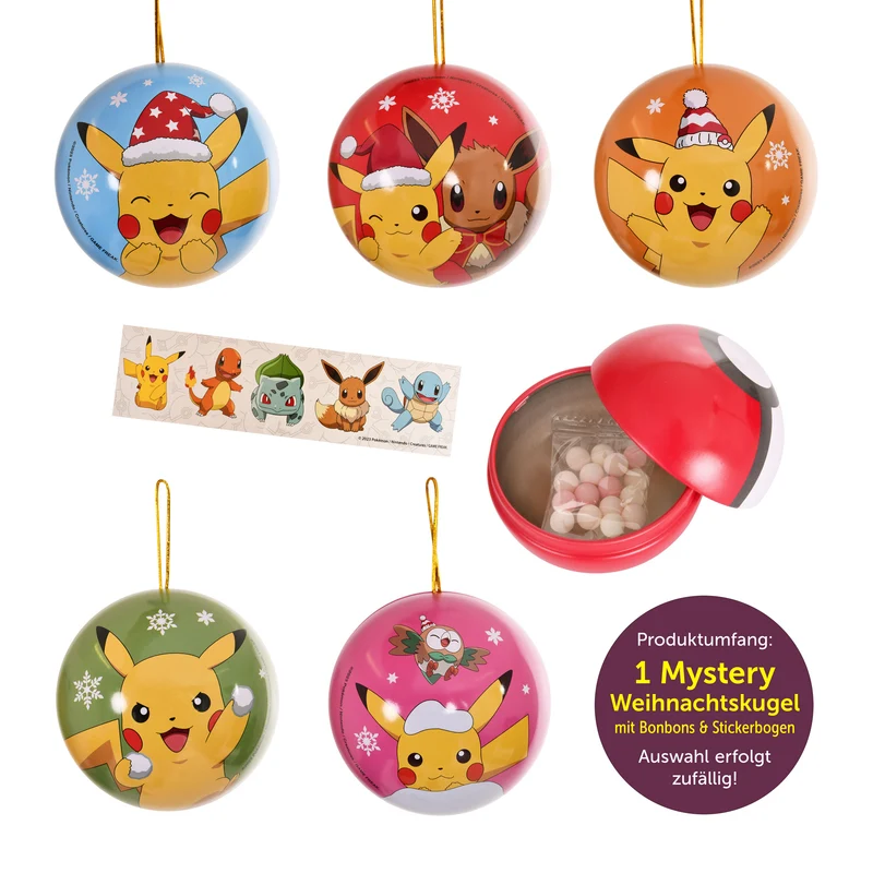 Pokemon - Mystery Weihnachtsbaumkugel