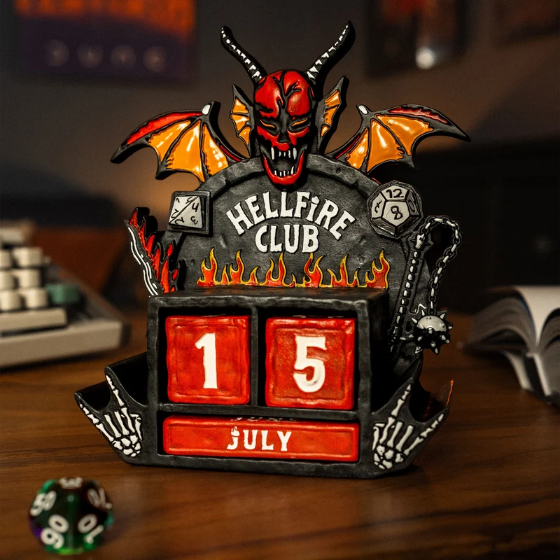 Stranger Things - Hellfire Club 3D Jahres-Kalender