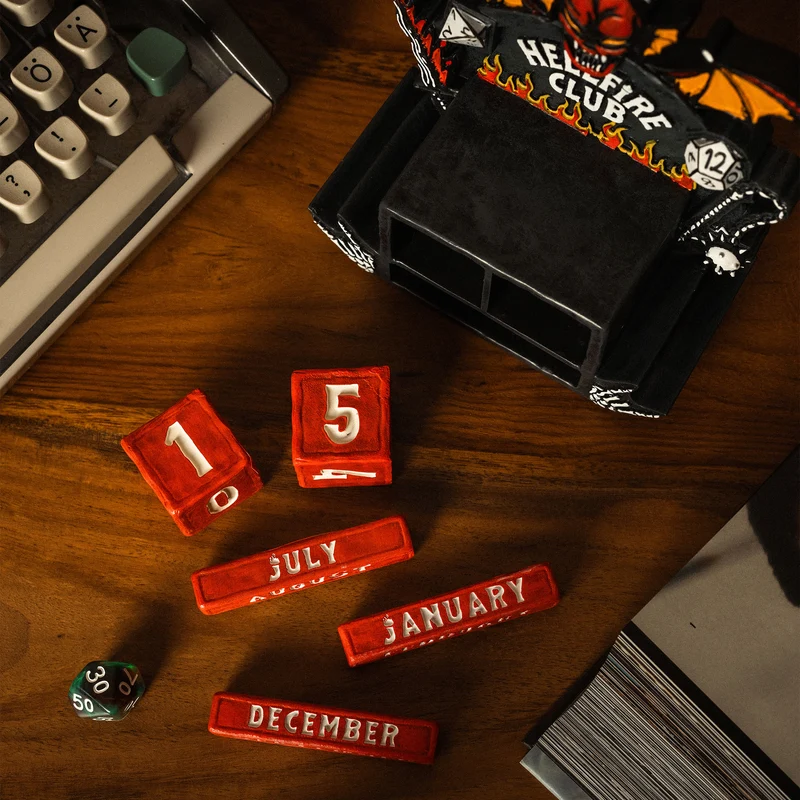 Stranger Things - Hellfire Club 3D Jahres-Kalender