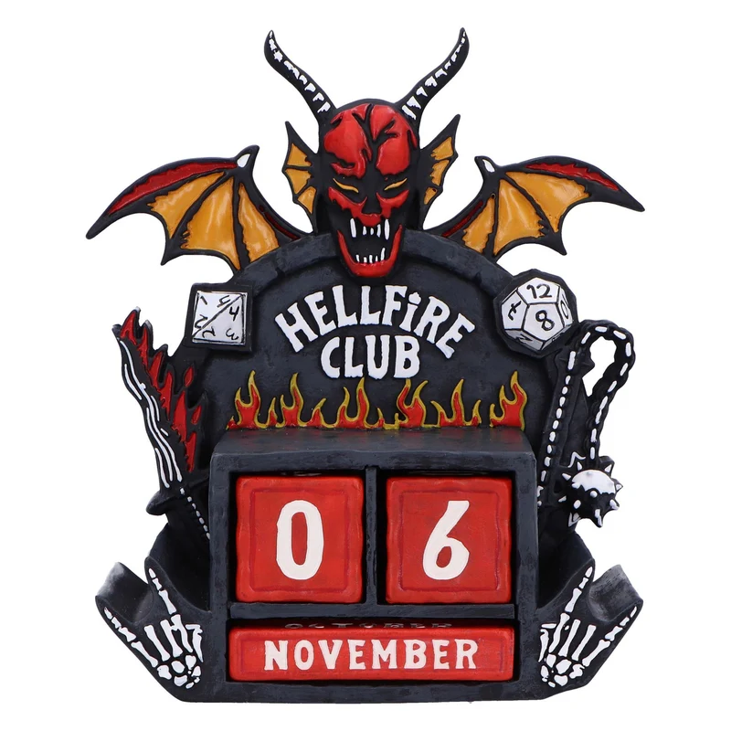 Stranger Things - Hellfire Club 3D Jahres-Kalender