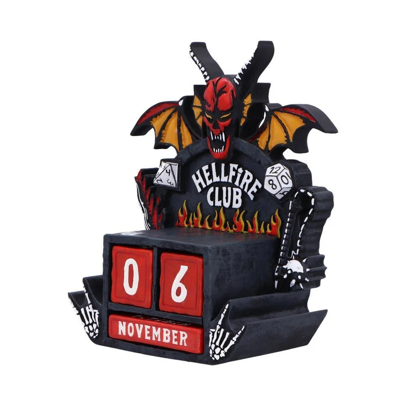 Stranger Things - Hellfire Club 3D Jahres-Kalender