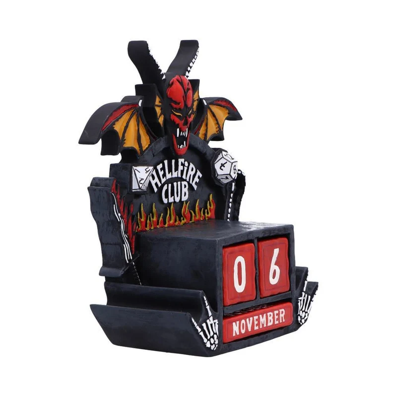 Stranger Things - Hellfire Club 3D Jahres-Kalender