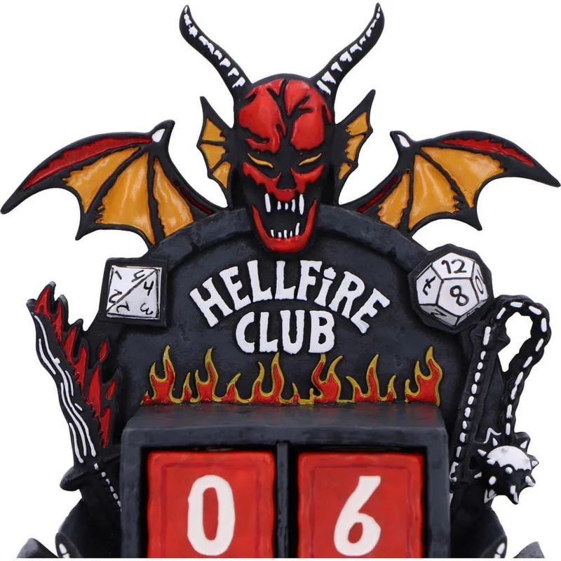 Stranger Things - Hellfire Club 3D Jahres-Kalender