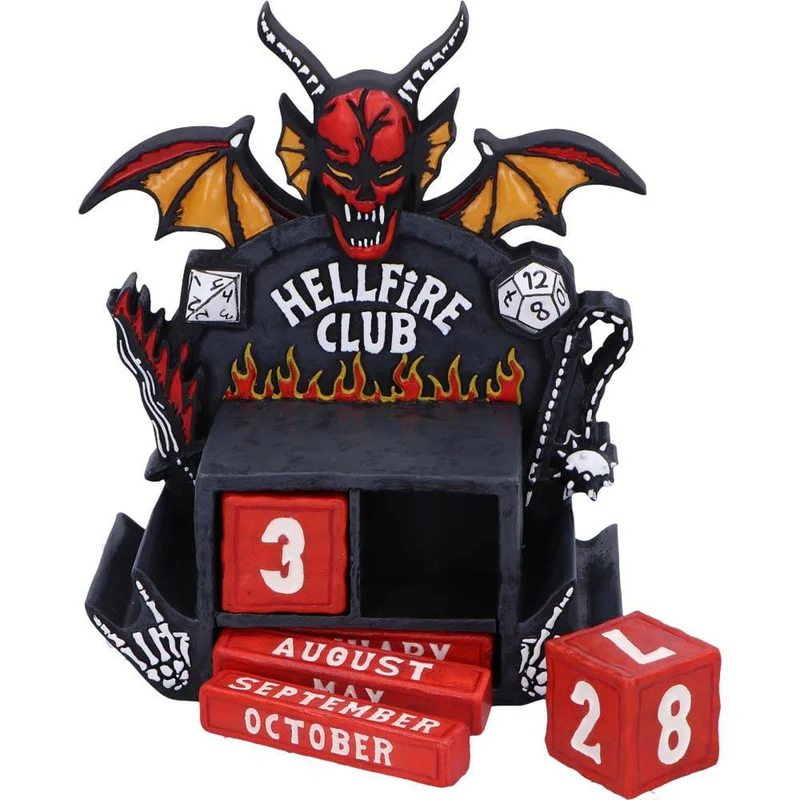 Stranger Things - Hellfire Club 3D Jahres-Kalender