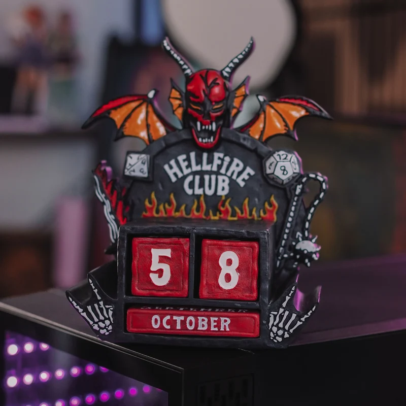 Stranger Things - Hellfire Club 3D Jahres-Kalender