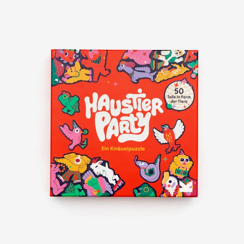 Haustier-Party Puzzle