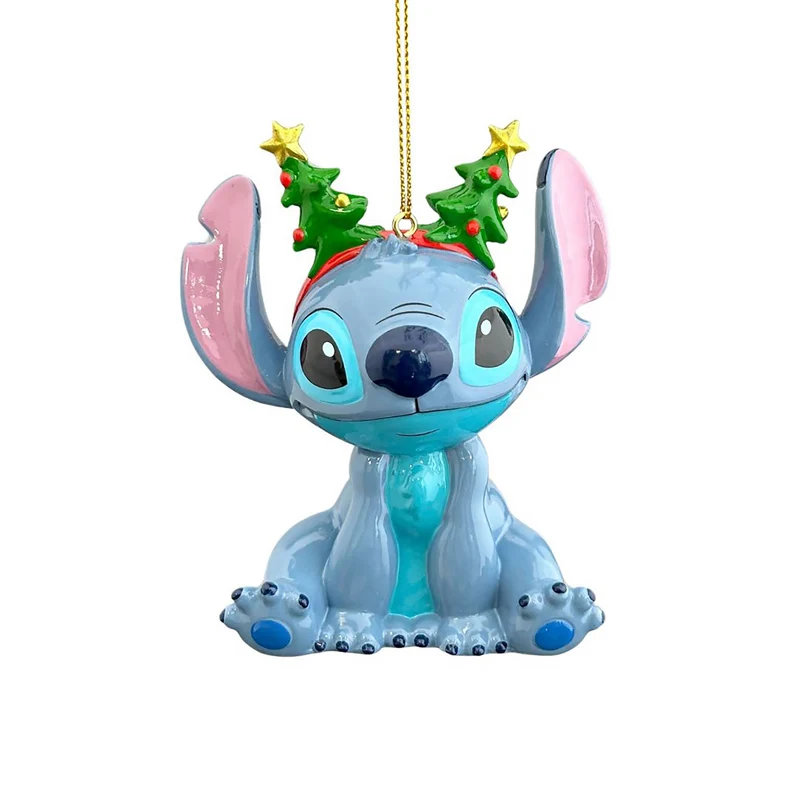 Stitch mit Haarreifen Weihnachtsbaum-Schmuck - Lilo & Stitch