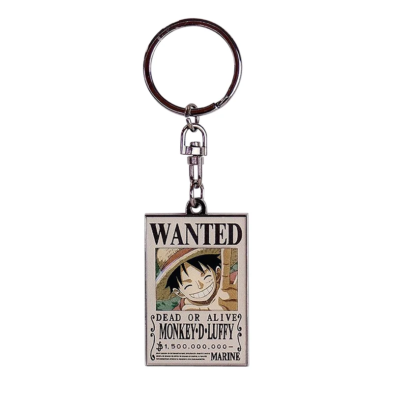 One Piece - Wanted Luffy Schlüsselanhänger