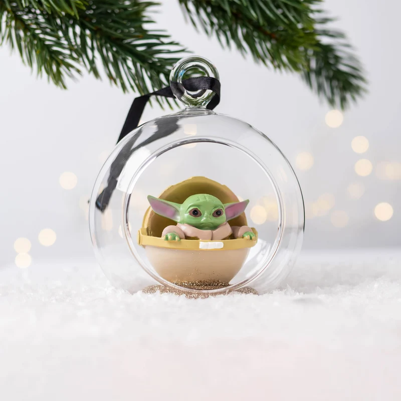 Star Wars - Grogu Weihnachtsbaumkugel offen