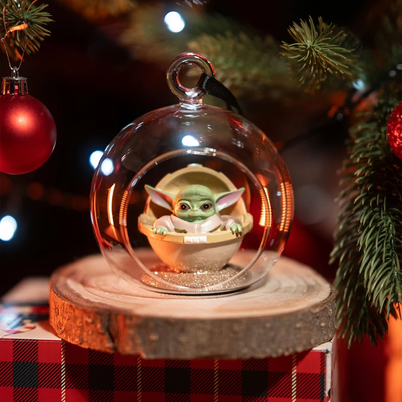 Star Wars - Grogu Weihnachtsbaumkugel offen