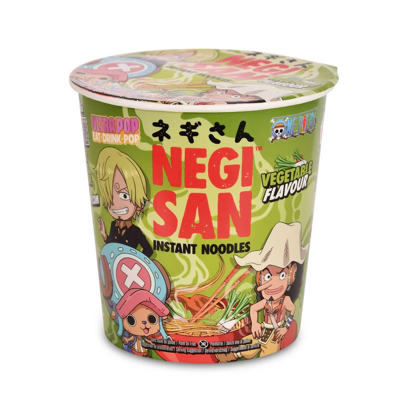 One Piece Ramen - Sanji, Usopp und Chopper Vegetable Instant-Nudeln
