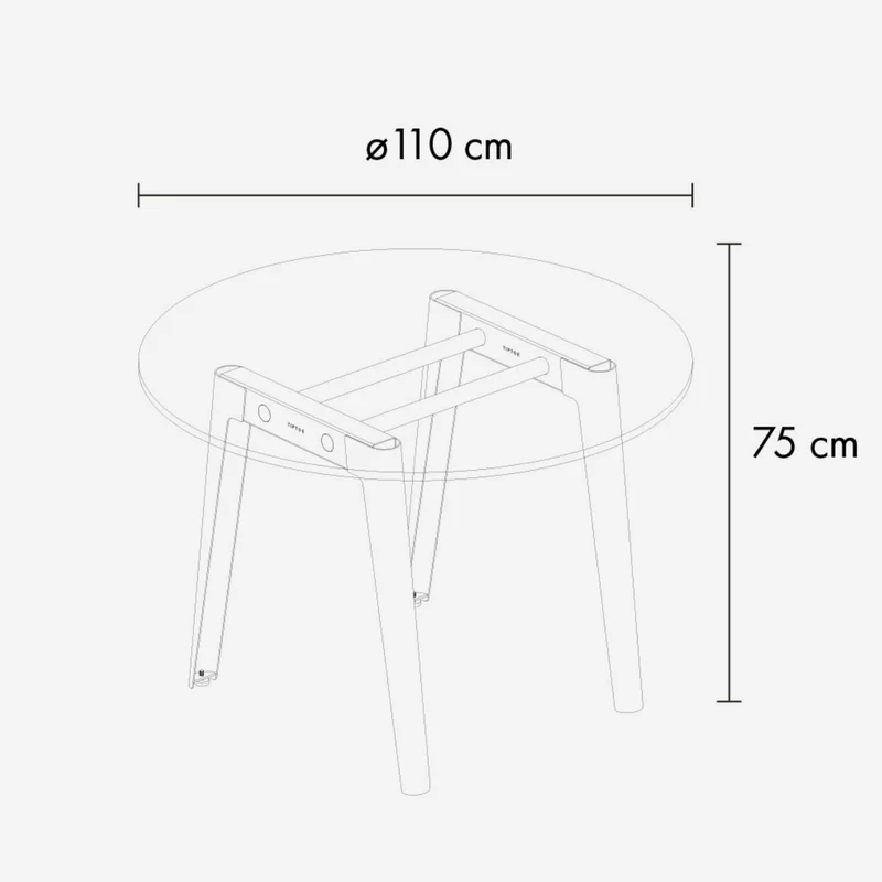 NEW MODERN Round Esstisch