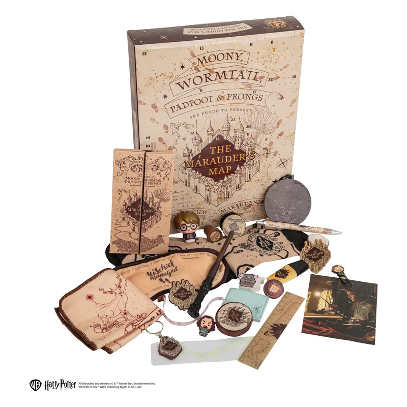 Harry Potter Adventskalender Marauder's Map New Edition 2026