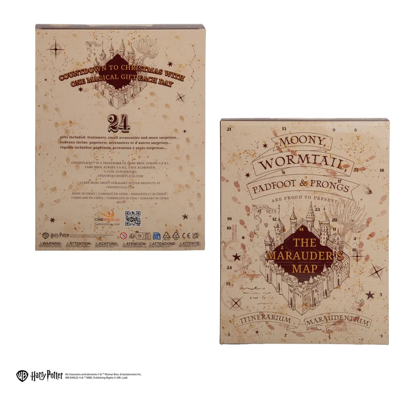 Harry Potter Adventskalender Marauder's Map New Edition 2026