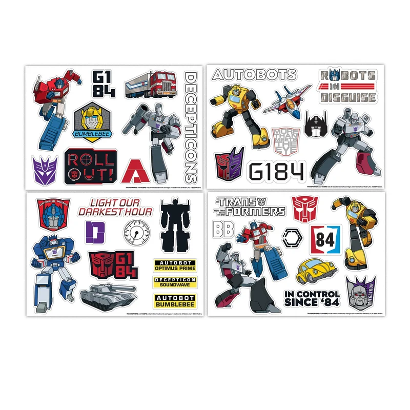 Transformers Sticker Set Various
