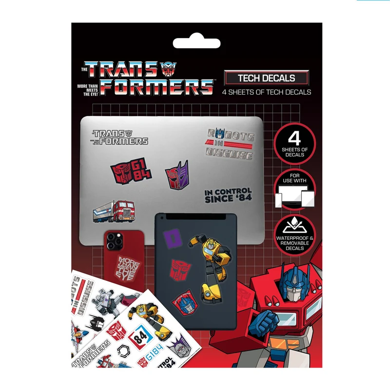 Transformers Sticker Set Various