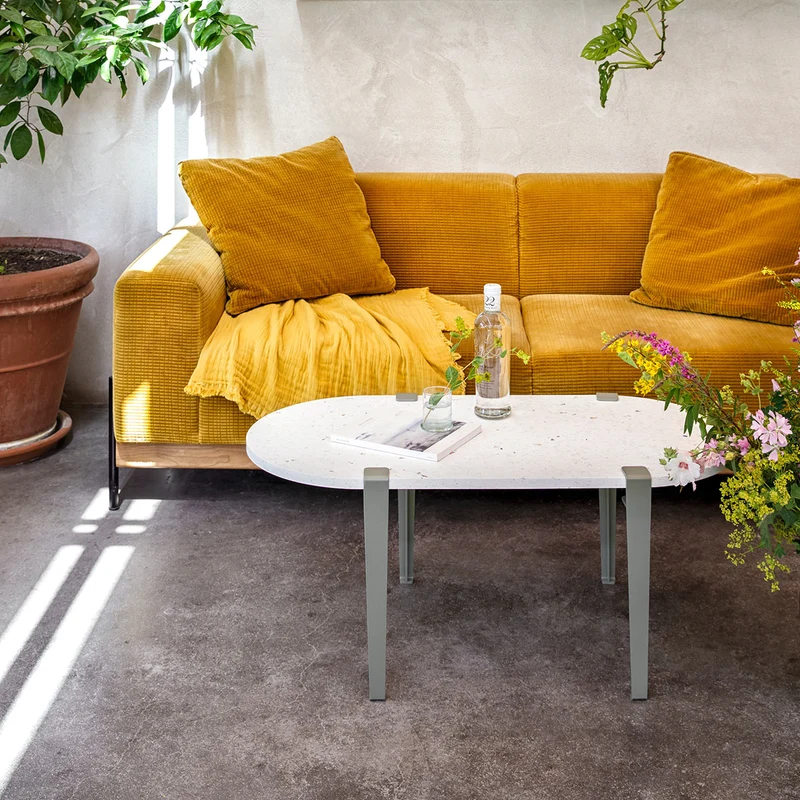 VENEZIA Oblong Recycled Plastic Coffee Table