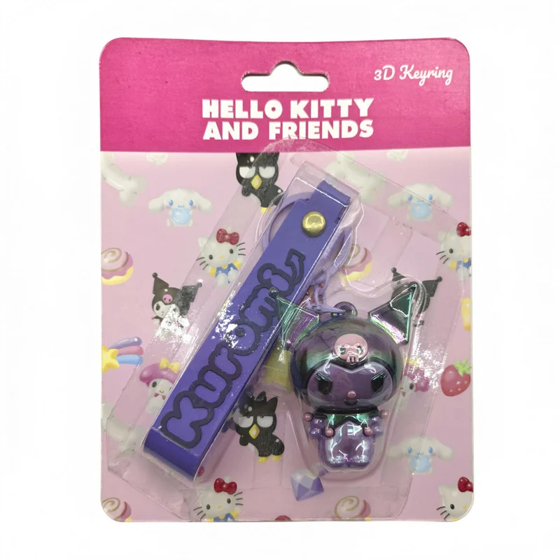 Kuromi Schlüsselanhänger - Hello Kitty