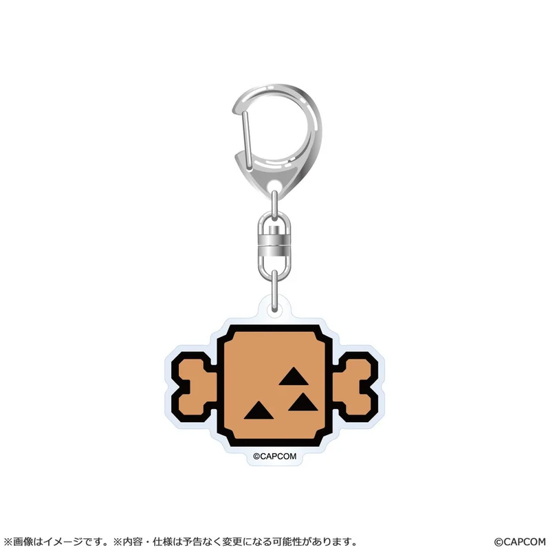 Monster Hunter Wilds Acryl-Schlüsselanhänger Item Icon 6 cm Sortiment (10)