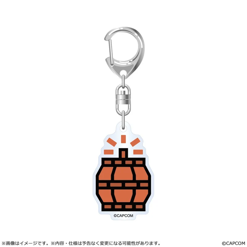 Monster Hunter Wilds Acryl-Schlüsselanhänger Item Icon 6 cm Sortiment (10)