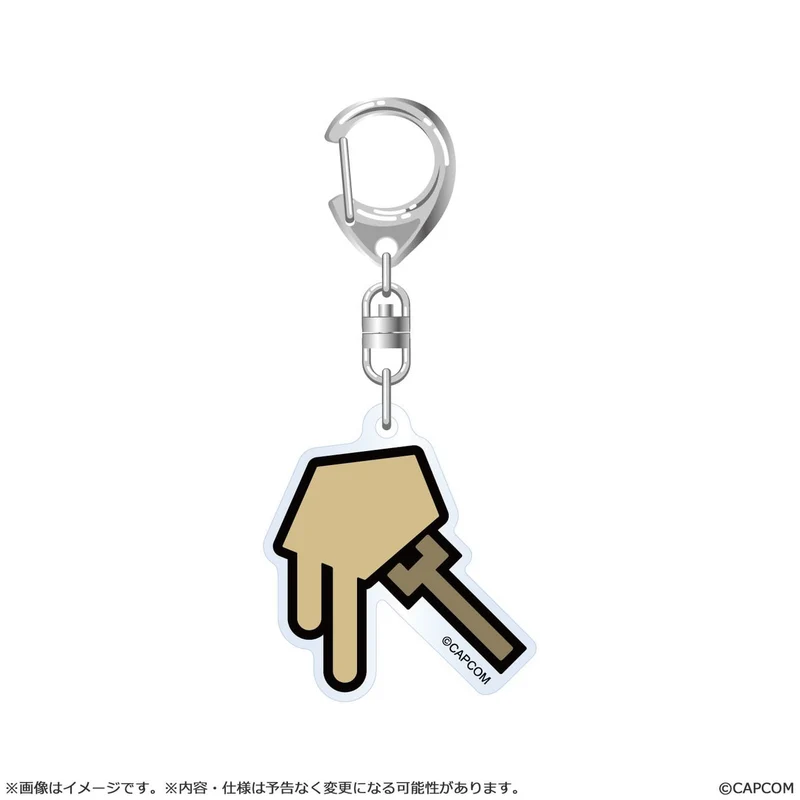 Monster Hunter Wilds Acryl-Schlüsselanhänger Item Icon 6 cm Sortiment (10)
