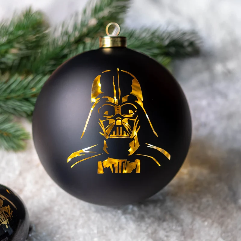 Star Wars - Darth Vader Weihnachtsbaumkugel mit Licht