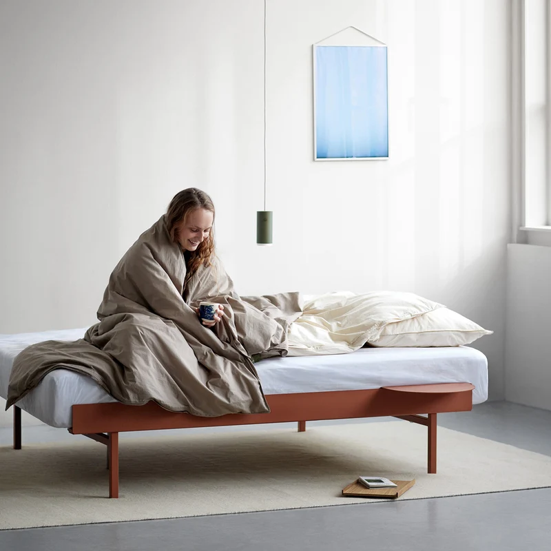 MOEBE Bed 90 - 180cm High