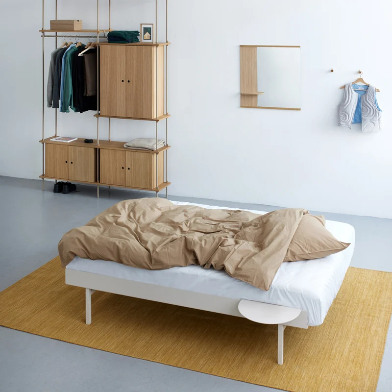 MOEBE Bed 90 - 180cm High