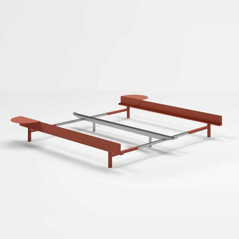 MOEBE Bed 90 - 180cm High
