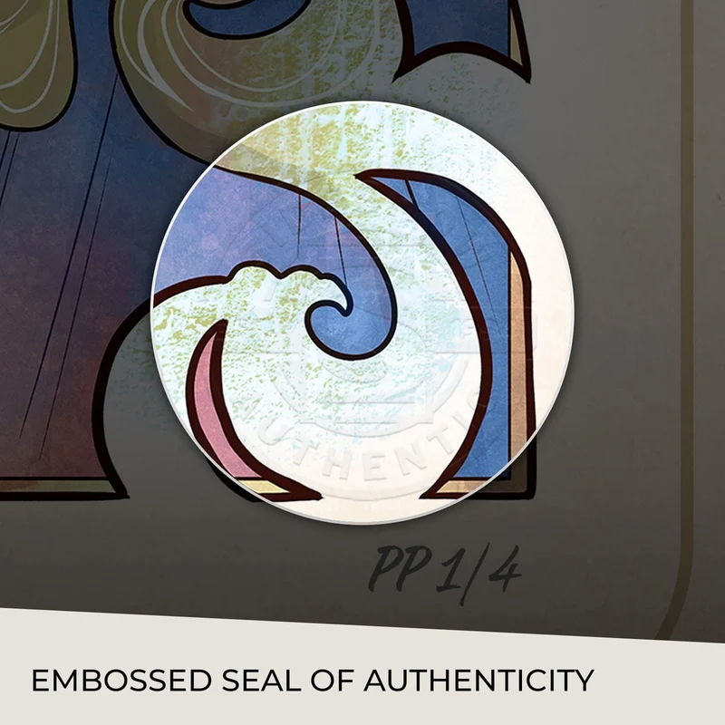 Critical Role Kunstdruck Matthew Mercer: 10th Anniversary Art Nouveau Illustrations 46 x 28 cm - ungerahmt