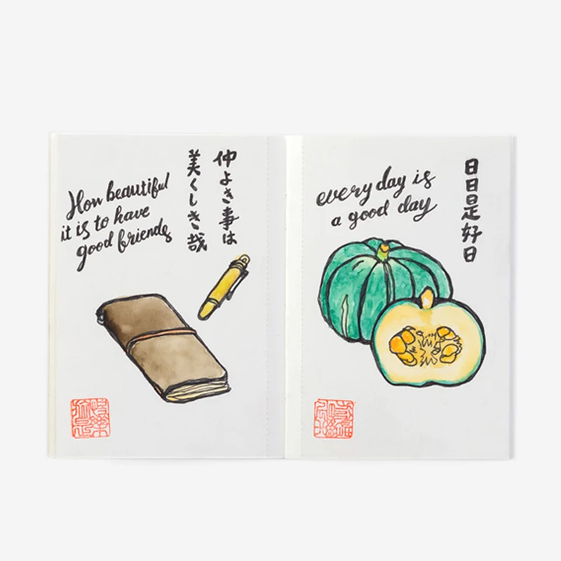 015. Watercolor Paper Refill Passport Size