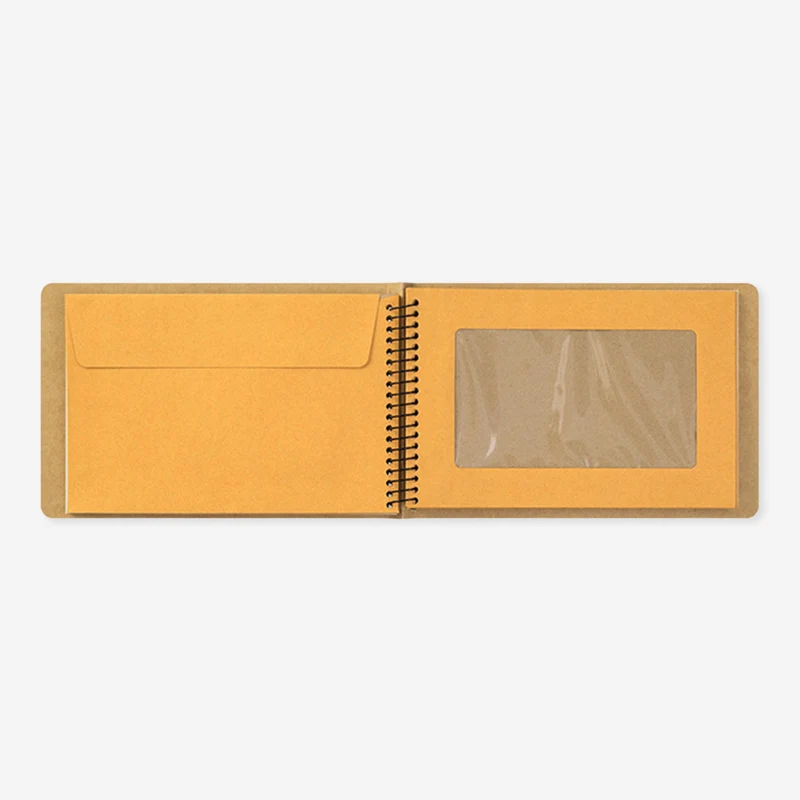 Window Envelope B6 Spiral Ring Notebook