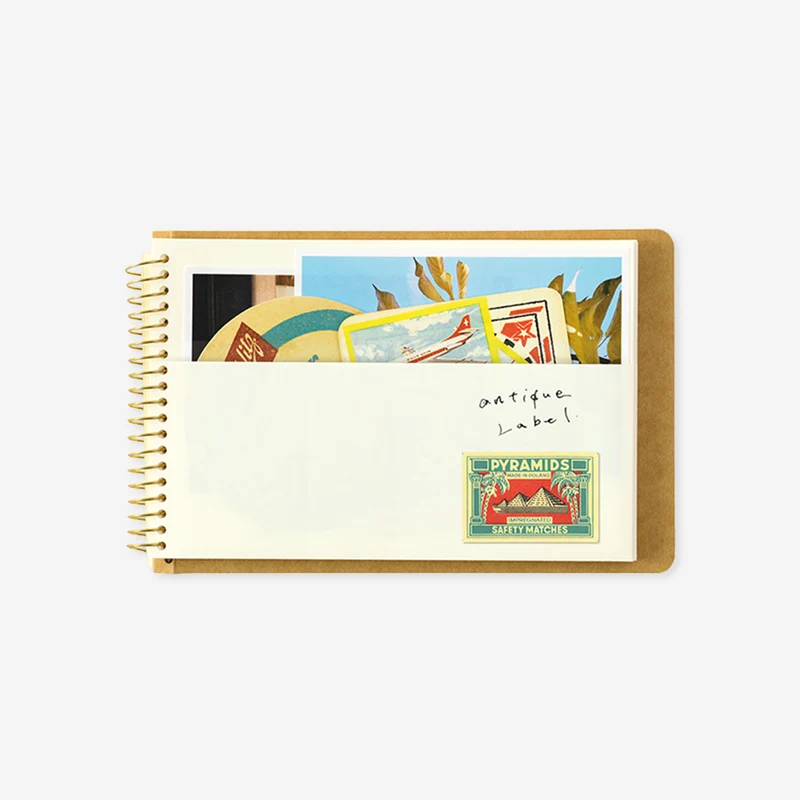 Paper Pocket B6 Spiral Ring Notebook