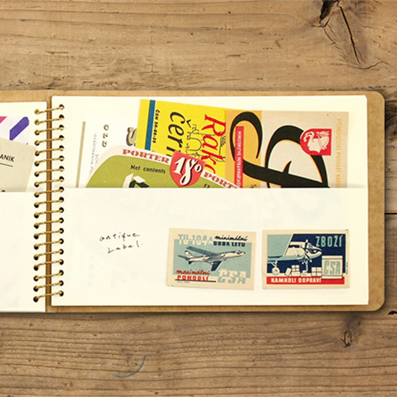 Paper Pocket B6 Spiral Ring Notebook