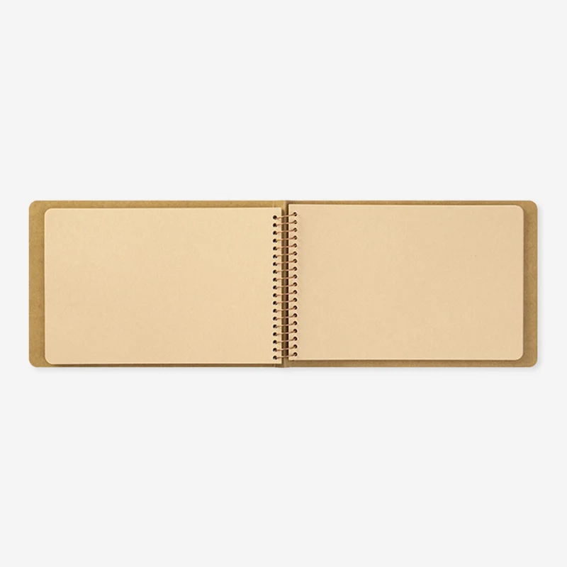 DW Kraft Paper B6 Spiral Ring Notebook