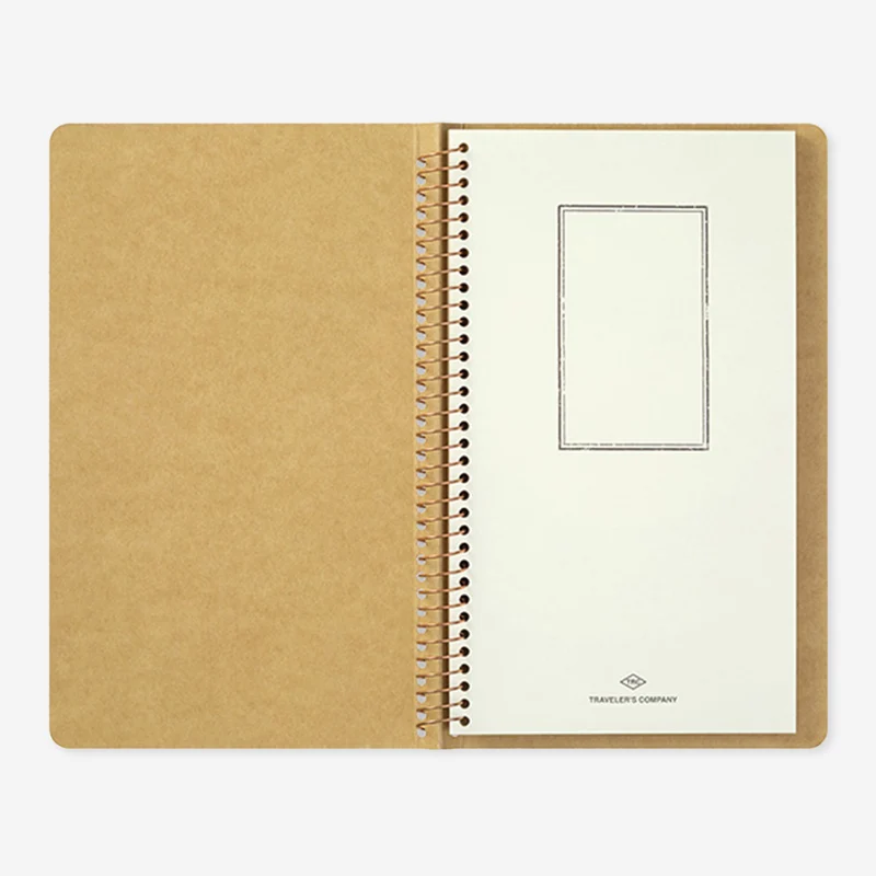 Card File A5 Slim Spiral Ring Notebook