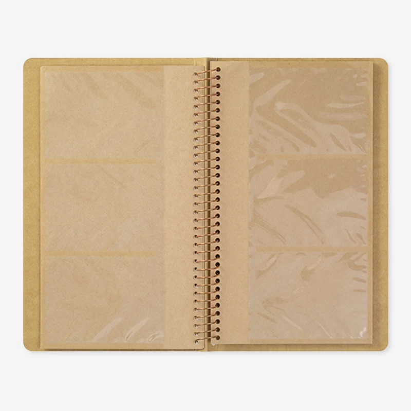Card File A5 Slim Spiral Ring Notebook