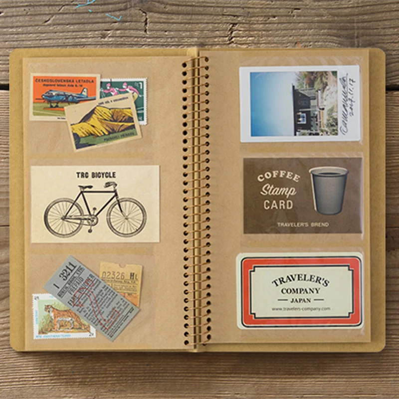 Card File A5 Slim Spiral Ring Notebook