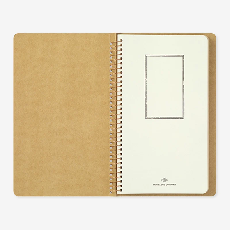 DW Kraft Paper A5 Slim Spiral Ring Notebook