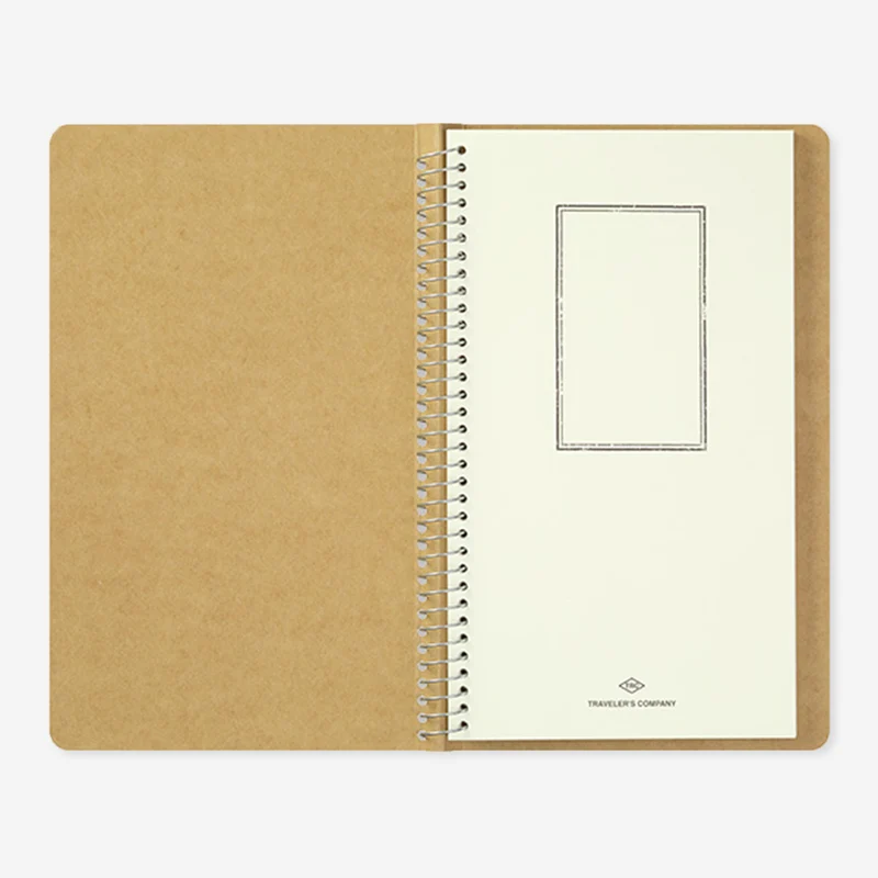 Water Color A5 Slim Spiral Ring Notebook