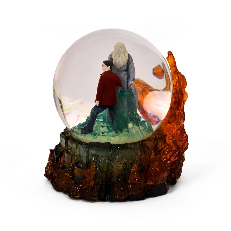 Harry Potter mit Dumbledore Schneekugel