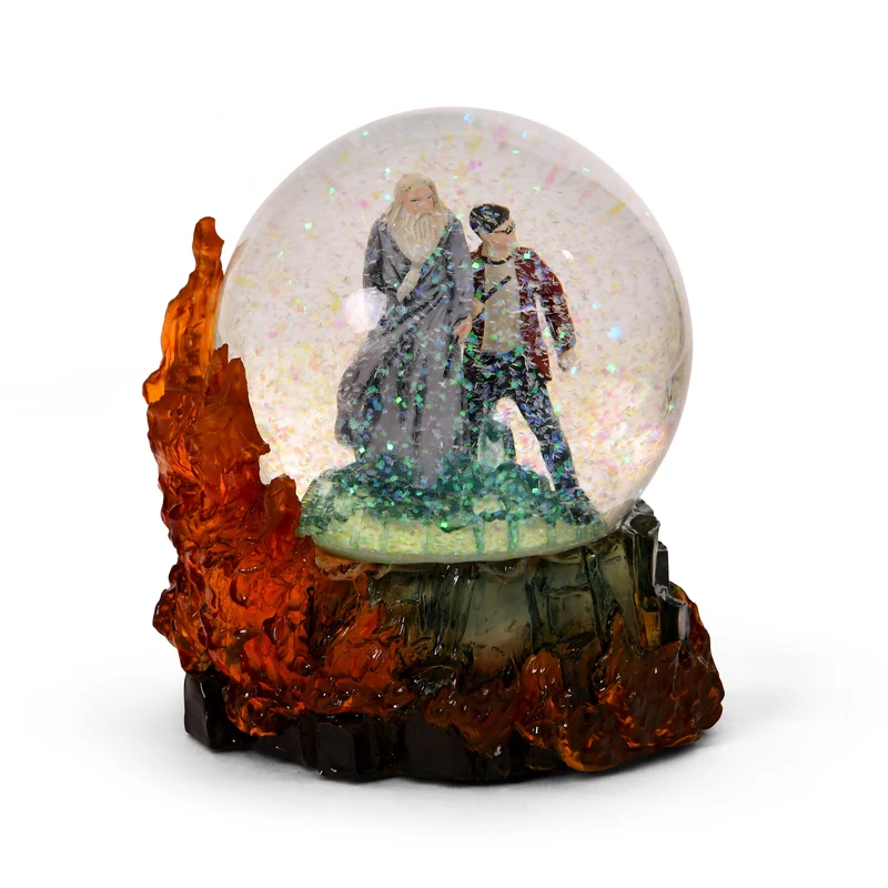 Harry Potter mit Dumbledore Schneekugel
