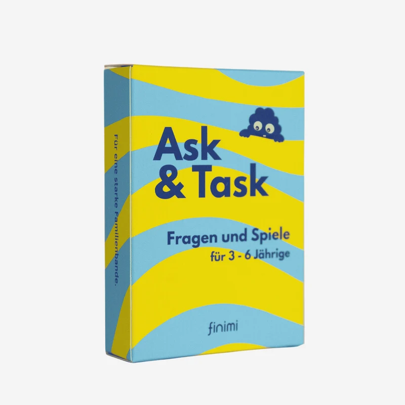 Ask & Task Fragen & Spiele für 3-6 Jährige