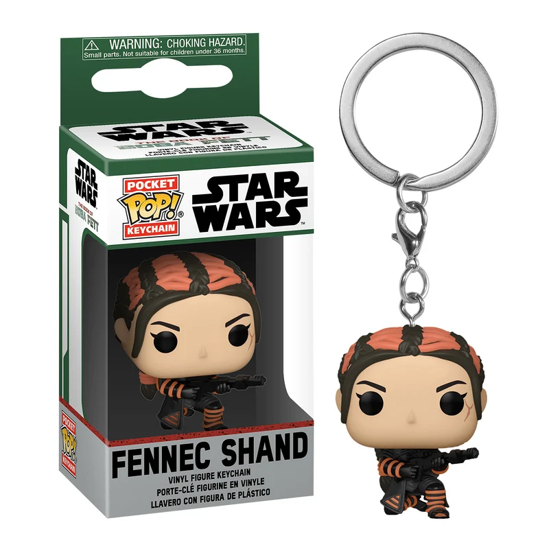 Fennec Shand Funko Pop Schlüsselanhänger - Star Wars The Book of Boba Fett
